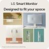 imageLG 32SR85UW Smart Monitor 32inch 4K UHD 3840x2160 IPS Display webOS 23 USB TypeC 90W PD Builtin FHD Webcam ampamp Speaker HDR 10 AirPlay 2 Screen Share Bluetooth White