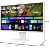 imageLG 32SR85UW Smart Monitor 32inch 4K UHD 3840x2160 IPS Display webOS 23 USB TypeC 90W PD Builtin FHD Webcam ampamp Speaker HDR 10 AirPlay 2 Screen Share Bluetooth White