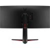 imageLG 34G600AB 34inch Ultragear WQHD 3440 x 1440 Curved Gaming Monitor 160Hz AMD FreeSync Premium HDR10 Builtin Speaker Reader Mode HDMI 21 DisplayPort TiltHeightPivot Stand BlackOne Click Stand