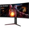 imageLG 34G600AB 34inch Ultragear WQHD 3440 x 1440 Curved Gaming Monitor 160Hz AMD FreeSync Premium HDR10 Builtin Speaker Reader Mode HDMI 21 DisplayPort TiltHeightPivot Stand BlackOne Click Stand