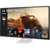 imageLG Smart Monitor 43SQ700S 43Inch 4K UHD3840x2160 IPS Display webOS Smart Monitor ThinQ Home Magic Remote USB TypeC 2X Stereo Speakers AirPlay 2 Screen Share BluetoothWhiteWhite
