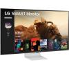 imageLG Smart Monitor 43SQ700S 43Inch 4K UHD3840x2160 IPS Display webOS Smart Monitor ThinQ Home Magic Remote USB TypeC 2X Stereo Speakers AirPlay 2 Screen Share BluetoothWhiteWhite