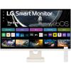 imageLG 27SR50FW Smart Monitor 27Inch FHD 1920x1080 IPS Display webOS 23 HDR 10 x2 Builtin Speakers AirPlay 2 Screen Share Bluetooth ThinQ App Remote Control WhiteRefresh rate  60 Hz