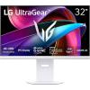 imageLG 32G810SAW 32inch Ultragear 4K UHD 3840 x 2160 IPS Gaming Monitor 144Hz 1ms NVIDIA GSync Compatible AMD FreeSync Premium VESA DisplayHDR 400 HDMI DisplayPort USB TypeC WhiteNew version
