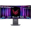 imageLG 34GS95QE 34inch Ultragear OLED Curved Gaming Monitor WQHD 1440p 800R 240Hz 003ms AMD FreeSync Premium Pro NVIDIA GSync HDMI 21 DisplayPort TiltHeightSwivel Stand BlackBlack