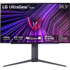 imageLG 27GS95QE 27inch Ultragear OLED Gaming Monitor QHD 1440p 240Hz 003ms DisplayHDR True Black 400 AMD FreeSync Premium Pro NVIDIA GSync HDMI 21 DisplayPort TiltHeightSwivel Stand Black