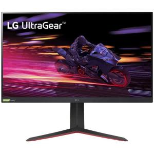 imageLG 32GP750B 32 Inch QHD 2560 x 1440 IPS UltraGear Gaming Monitor with 1ms GtG and 165Hz Refresh Rate NVIDIA GSYNC Compatible with AMD FreeSync Premium TiltHeightPivot Adjustable  Black165Hz