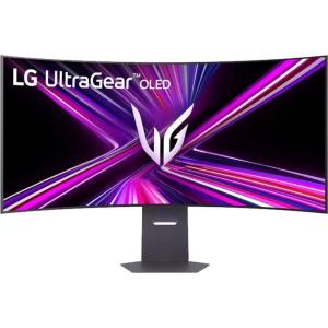 imageLG 34GX90SAW 34inch Ultragear WQHD 3440 x 1440 OLED Curved Gaming Monitor 240Hz 1ms NVIDIA GSync Compatible AMD FreeSync Premium VESA DisplayHDR True Black 400 webOS USB TypeC White45 inch