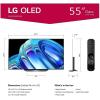 imageLG B2 Series 55Inch Class OLED Smart TV OLED55B2PUA 2022  AIPowered 4K TV Alexa BuiltinBlack