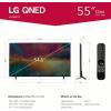 imageLG QNED75 Series 55Inch Class QNED MiniLED Smart TV 55QNED75URA 2023  AIPowered 4K TV Alexa Builtin Black55 inch