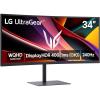 imageLG 34G630AB 34Inch Ultragear WQHD 3440 x 1440 Curved Gaming Monitor 240Hz 1ms FreeSync Premium DisplayHDR 400 Builtin Speaker HDMI DisplayPort USB TypeC TiltHeightSwivel Stand Black
