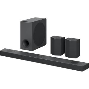 imageLG Sound Bar with Surround Speakers S95QR  915 Channel Home Theater Audio with Dolby Atmos DTSX and IMAX Enhanced BlackS95QR