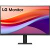 imageLG 24U421AB 24inch Full HD 1920 x 1080 Curved Computer Monitor 100Hz 5ms HDR10 3Side Borderless Switch HDMI USB TypeC 15W PD Tilt Slim Stand Black24 Inch