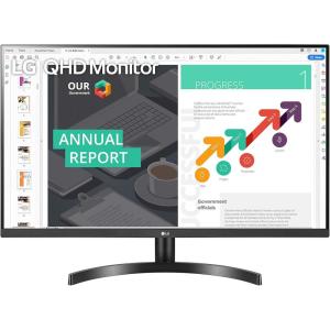 imageLG 32U631AB 32inch QHD 2560 x 1440 IPS Computer Monitor 100Hz 5ms HDR10 Reader Mode Flicker Safe HDMI USB TypeC 15W PD BlackRefresh rate  75 Hertz