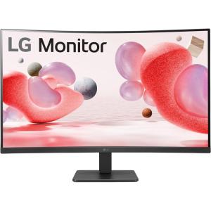 imageLG 32MR50CB Curved Monitor 32Inch FHD 100Hz AMD FreeSync OnScreen Control Dynamic Action Sync Black Stabilizer Tilt Stand HDMI  Black