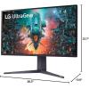 imageLG UltraGear UHD 32Inch Gaming Monitor 32GQ950B Nano IPS 1ms GtG with ATW VESA DisplayHDR 1000 NVIDIA GSYNC and AMD FreeSync 144Hz Black