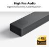 imageLG Sound Bar and Wireless Subwoofer S90QY  513 Channel Home Theater Audio with Dolby Atmos DTSX BlackS80QR