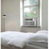imageLG 18000 BTU Window Air Conditioner 230208V Cools 1000 SqFt 25 x 40 Room Size Quiet Operation Electronic Control with Remote 3 Cooling amp Fan Speeds Auto Restart WhiteWhite