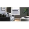 imageLG 18000 BTU Window Air Conditioner 230208V Cools 1000 SqFt 25 x 40 Room Size Quiet Operation Electronic Control with Remote 3 Cooling amp Fan Speeds Auto Restart WhiteWhite