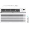 imageLG 18000 BTU Window Air Conditioner 230208V Cools 1000 SqFt 25 x 40 Room Size Quiet Operation Electronic Control with Remote 3 Cooling amp Fan Speeds Auto Restart WhiteWhite