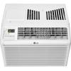 imageLG 18000 BTU Window Air Conditioner 230208V Cools 1000 SqFt 25 x 40 Room Size Quiet Operation Electronic Control with Remote 3 Cooling amp Fan Speeds Auto Restart WhiteWhite