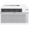 imageLG 18000 BTU Window Air Conditioner 230208V Cools 1000 SqFt 25 x 40 Room Size Quiet Operation Electronic Control with Remote 3 Cooling amp Fan Speeds Auto Restart WhiteWhite