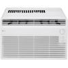 imageLG 18000 BTU Window Air Conditioner 230208V Cools 1000 SqFt 25 x 40 Room Size Quiet Operation Electronic Control with Remote 3 Cooling amp Fan Speeds Auto Restart WhiteBright White