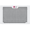 imageLG 8000 BTU Dual Inverter Smart Window Air Conditioner 115V Cools 340 Sq Ft for Bedroom Living Room Apartment Quiet Energy Star works with LG ThinQ Amazon Alexa and Hey Google WhiteBright White