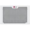 imageLG 8000 BTU Dual Inverter Smart Window Air Conditioner 115V Cools 340 Sq Ft for Bedroom Living Room Apartment Quiet Energy Star works with LG ThinQ Amazon Alexa and Hey Google WhiteBright White
