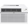 imageLG 18000 BTU Window Air Conditioner 230208V Cools 1000 SqFt 25 x 40 Room Size Quiet Operation Electronic Control with Remote 3 Cooling amp Fan Speeds Auto Restart WhiteWhite