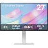 imageLG 27US550W 27inch Ultrafine 4K UHD 3840 x 2160 IPS Computer Monitor 60Hz HDR10 Reader Mode HDMI DisplayPort TiltHeightSwivelPivot Adjustable Stand White