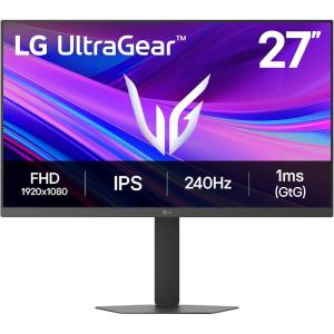 imageLG 27G440AB 27Inch Ultragear Full HD 1920 x 1080 IPS Gaming Monitor 240Hz 1ms GSYNC Compatible FreeSync Premium HDMI 21 DisplayPort TiltHeightSwivelPivot Adjustable Stand BlackTiltHeightSwivelPivot